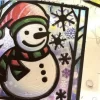 光雕片雪人
